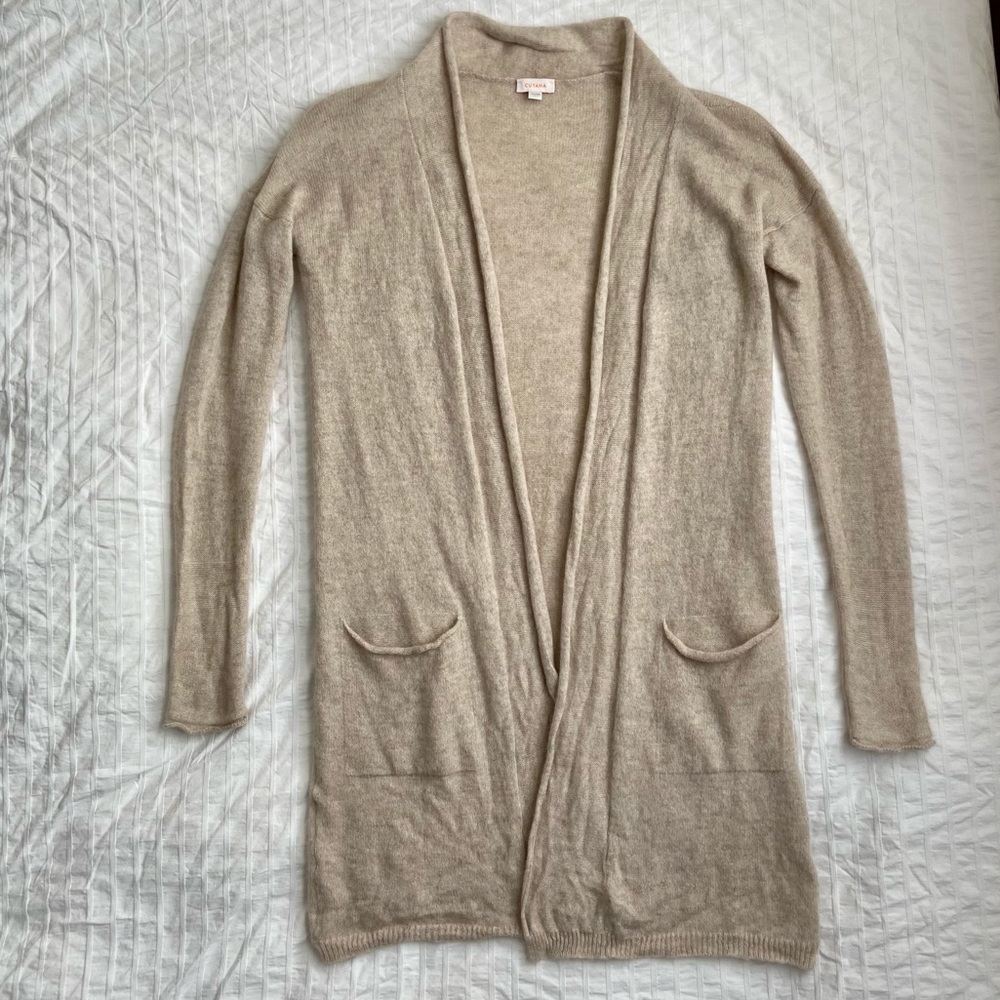 FINAL PRICE NWOT Cuyana Open Cashmere Cardigan